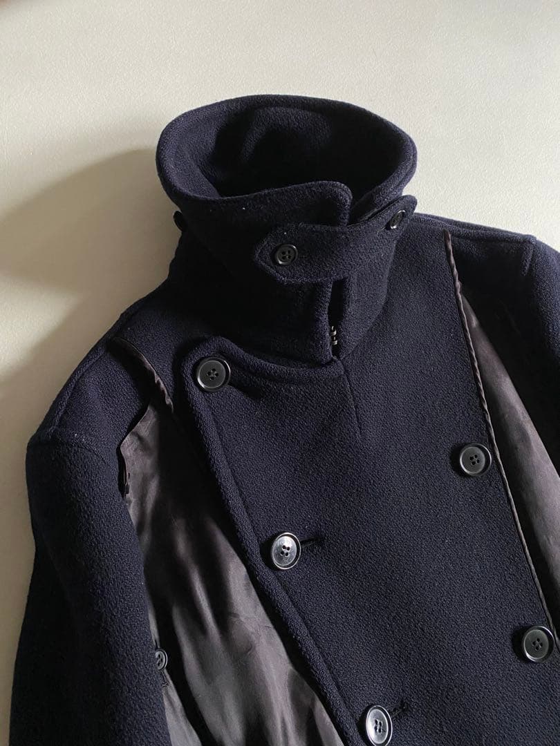 ジャケット・アウター 00s- FRAPBOIS inside out lining pea coat