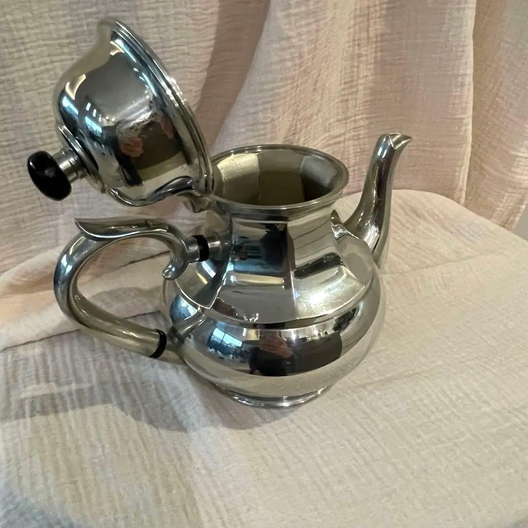 セランゴールピューター97 ティーセット3点 80年代 ヴィンテージ 超レア