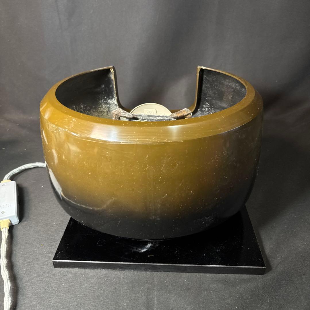 G90 送料無料　風炉型電熱器　合金面取風炉　古銅色　敷板　野々田商店　灰入り