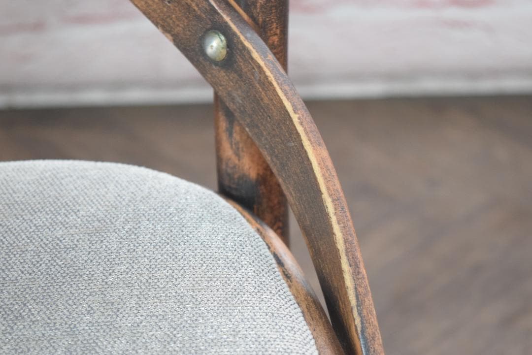 TON/トン クロスバックチェア ファブリック付き ダイニングチェア　A