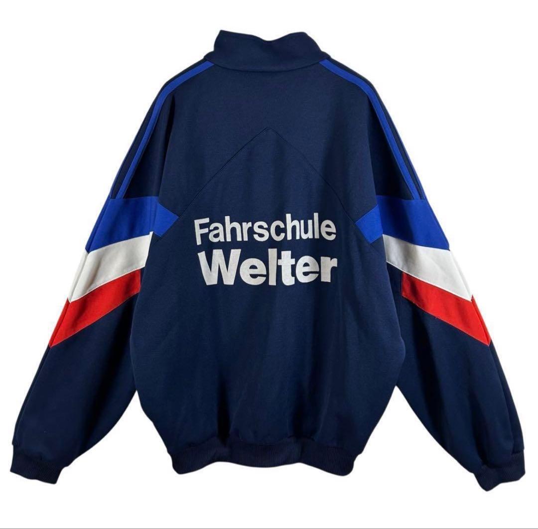 80s adidas 西ドイツ製 万国旗タグ ヴィンテージ トラックジャケット