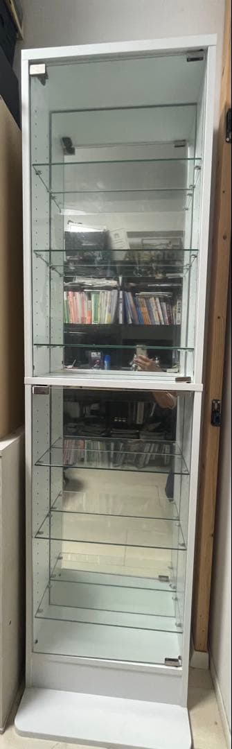 背面ミラー付きフィギュアコレクションケースおまけ付き