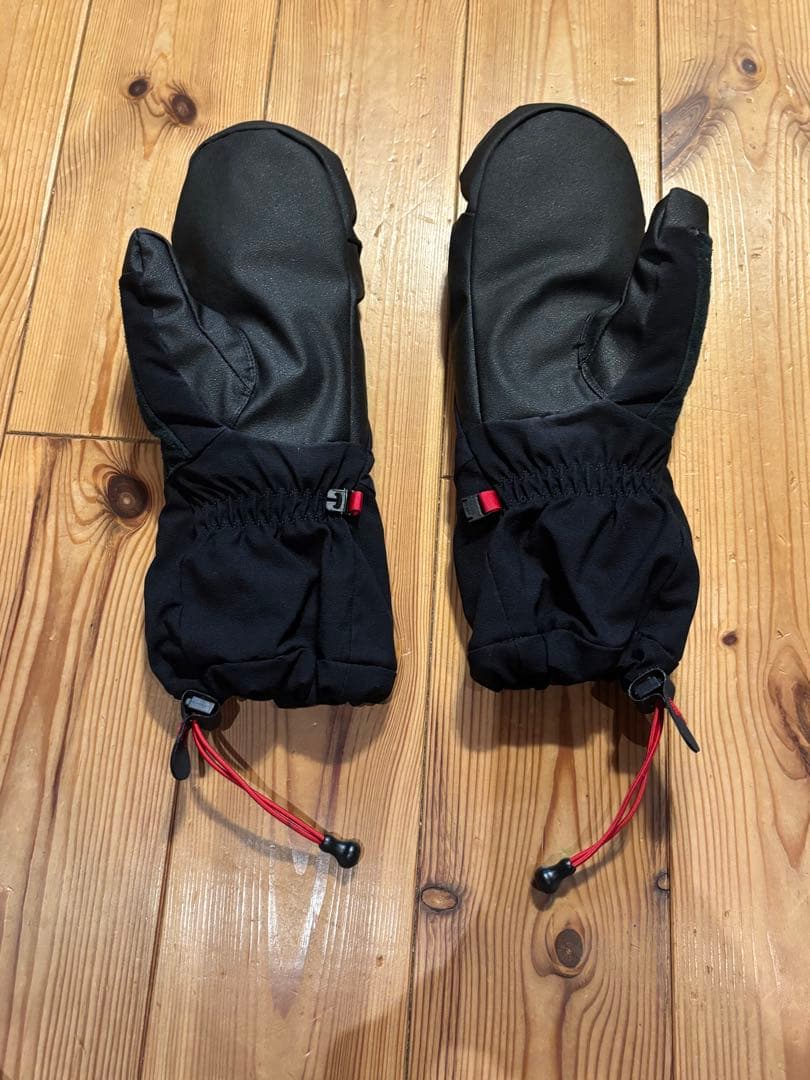 montbell スキーウェアセット 赤