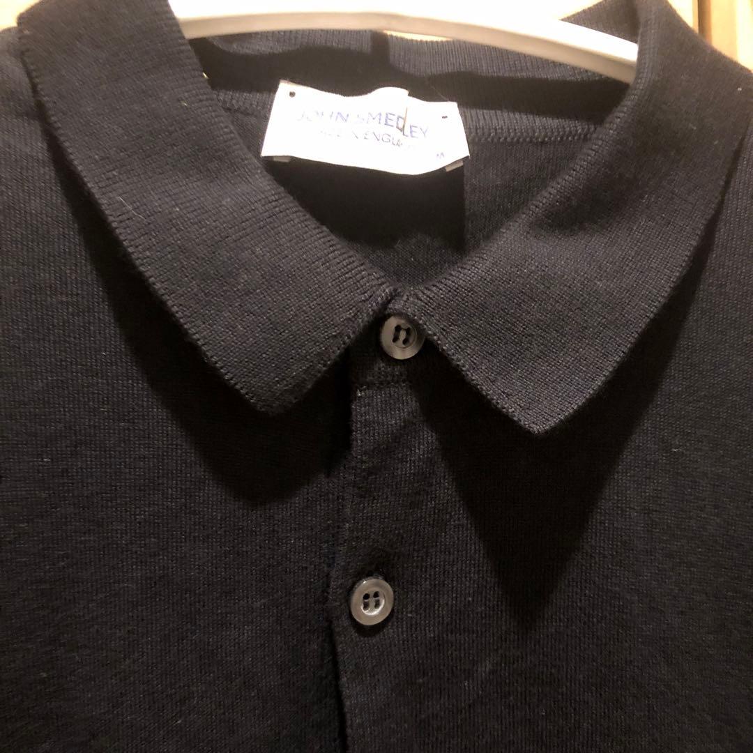 やまへい様JOHN SMEDLEY ブラック ポロシャツ 半袖
