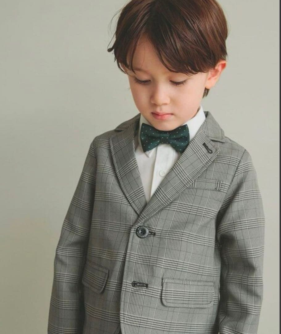 120 ブランシェス　キッズスーツ　靴セット