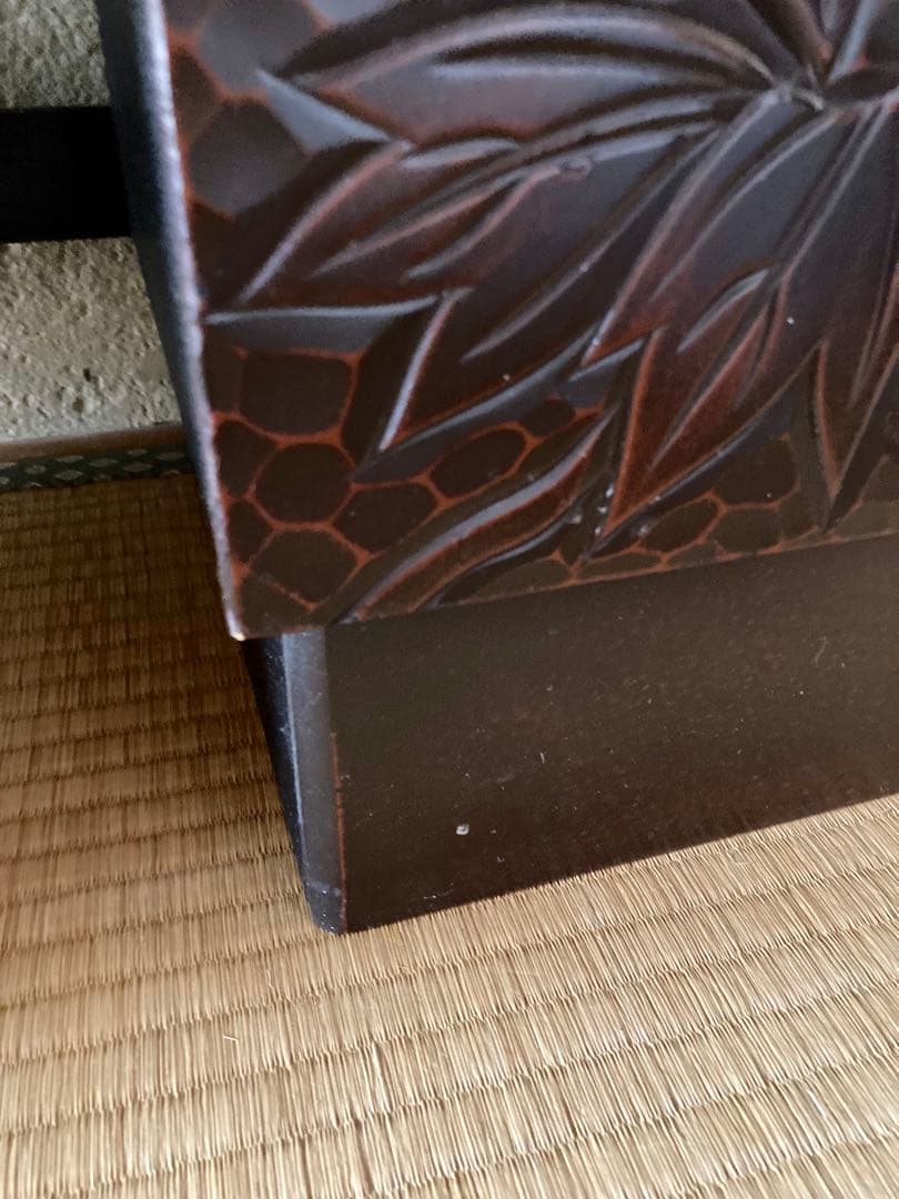 鎌倉彫 鏡台 ドレッサー　一面鏡化粧台