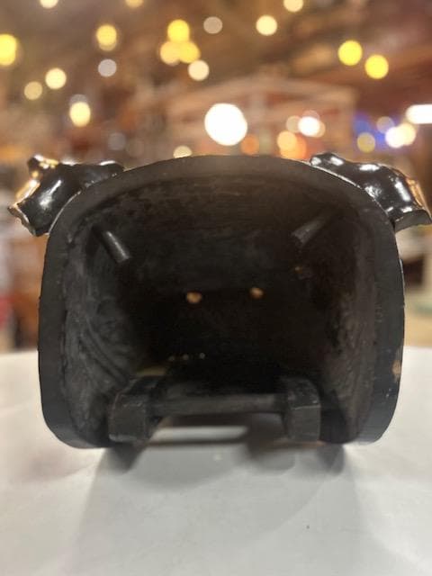 獅子頭　獅子舞　雄・雌　縁起物　実物木彫