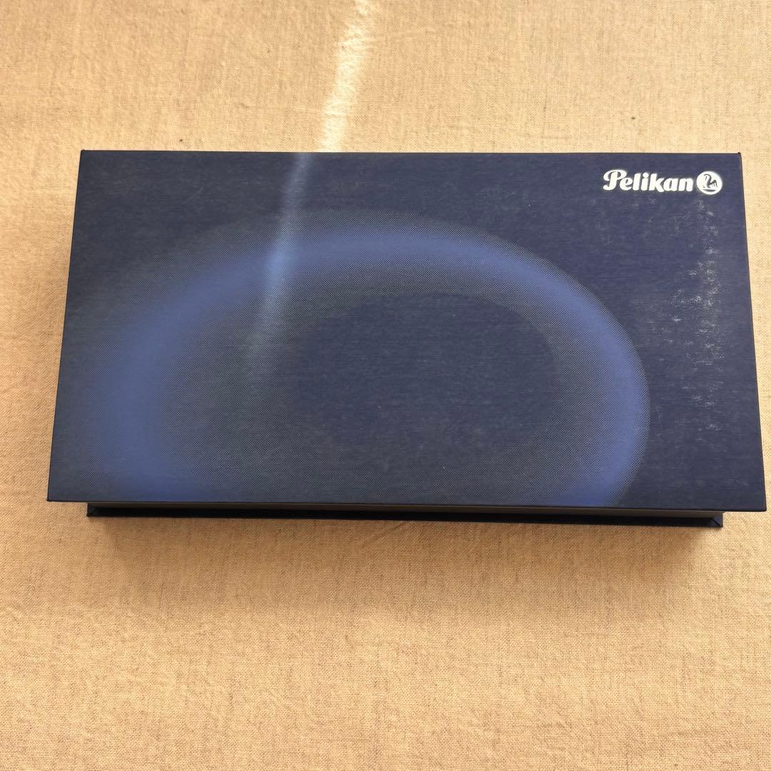 旧型緑縞ペリカンM1000万年筆3Bペン先pf刻印入り pelikan