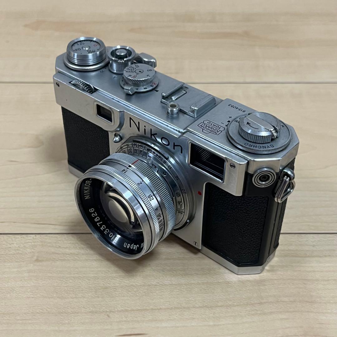 レア品【フィルムカメラ】1954年発売　Nikon ニコン S2 ジャンク