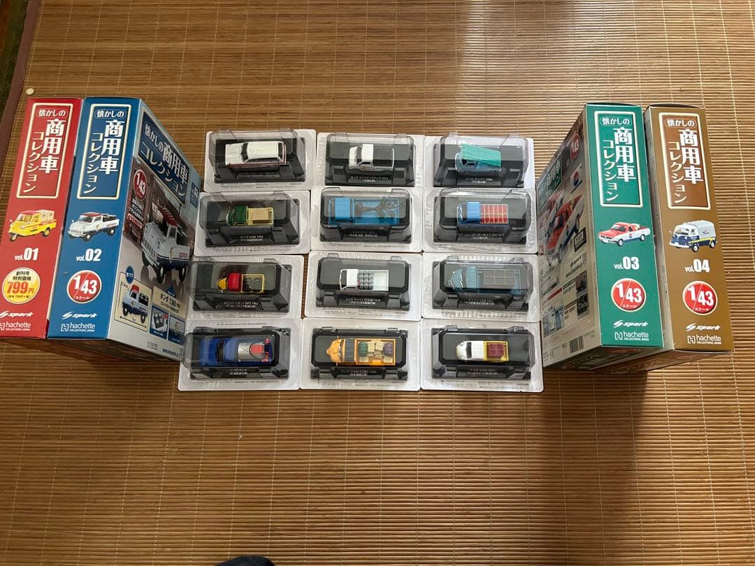 アシェット懐かしの商用車コレクション１号-119号新品未使用送料込み