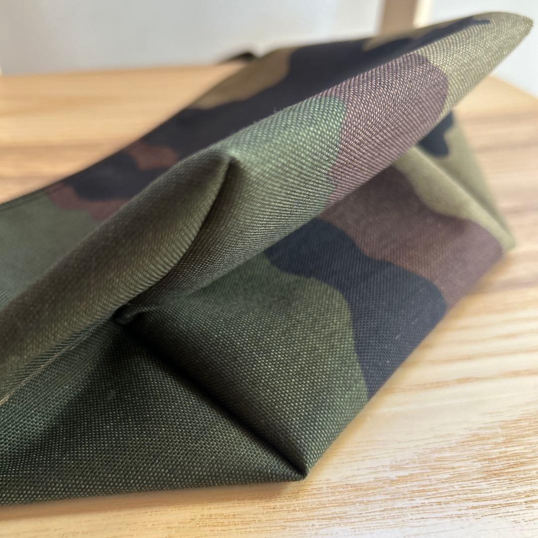 Herve Chapelier カモフラージュ 舟形ショルダー