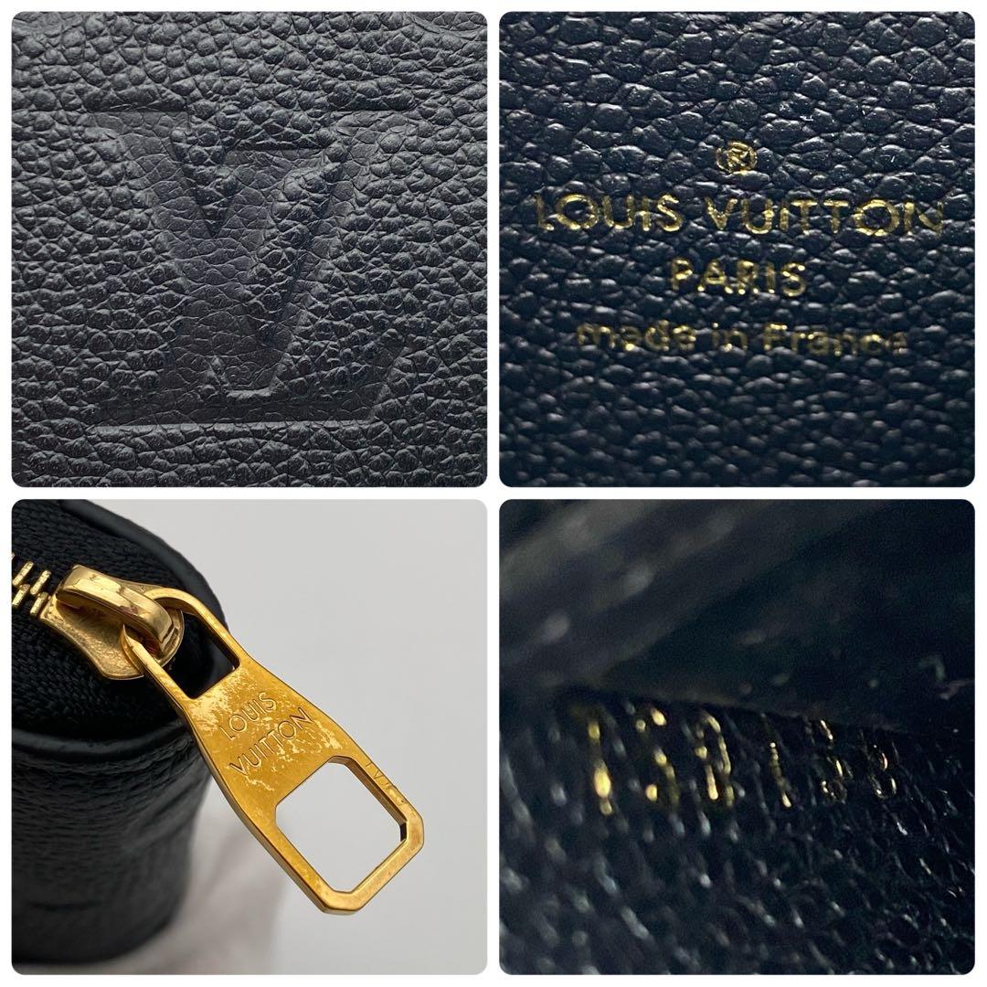 ルイヴィトン モノグラム アンプラント ジッピーパース ブラック 小銭入れ