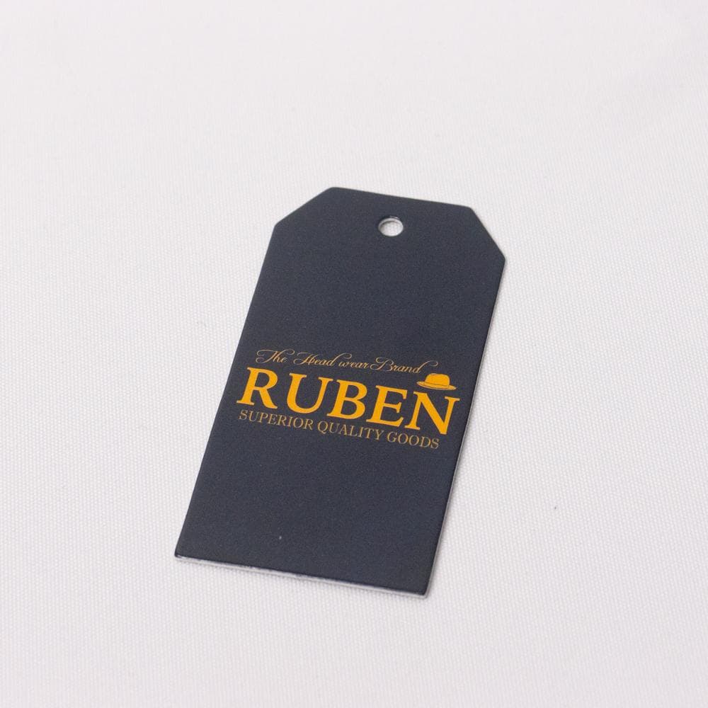 新品 RUBEN ロングブリム 中折れフェルトウールハット ブラック