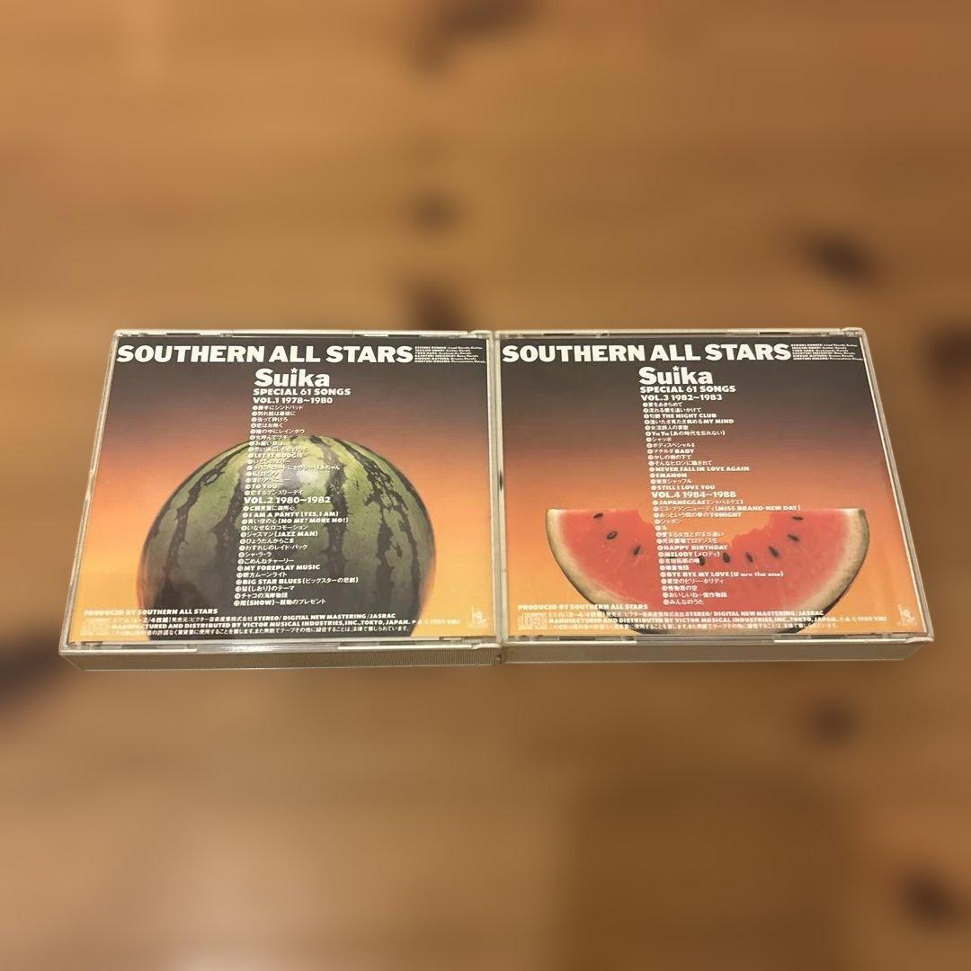 サザンオールスターズ / すいか Suika CD Vol.1〜Vol.4