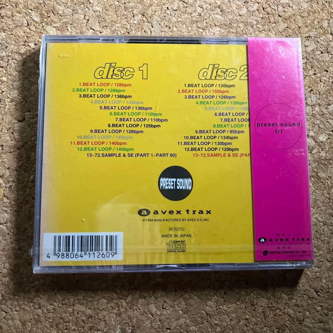 貴重PRESET SOUND trf CD 未開封新品　Yamaha EOS