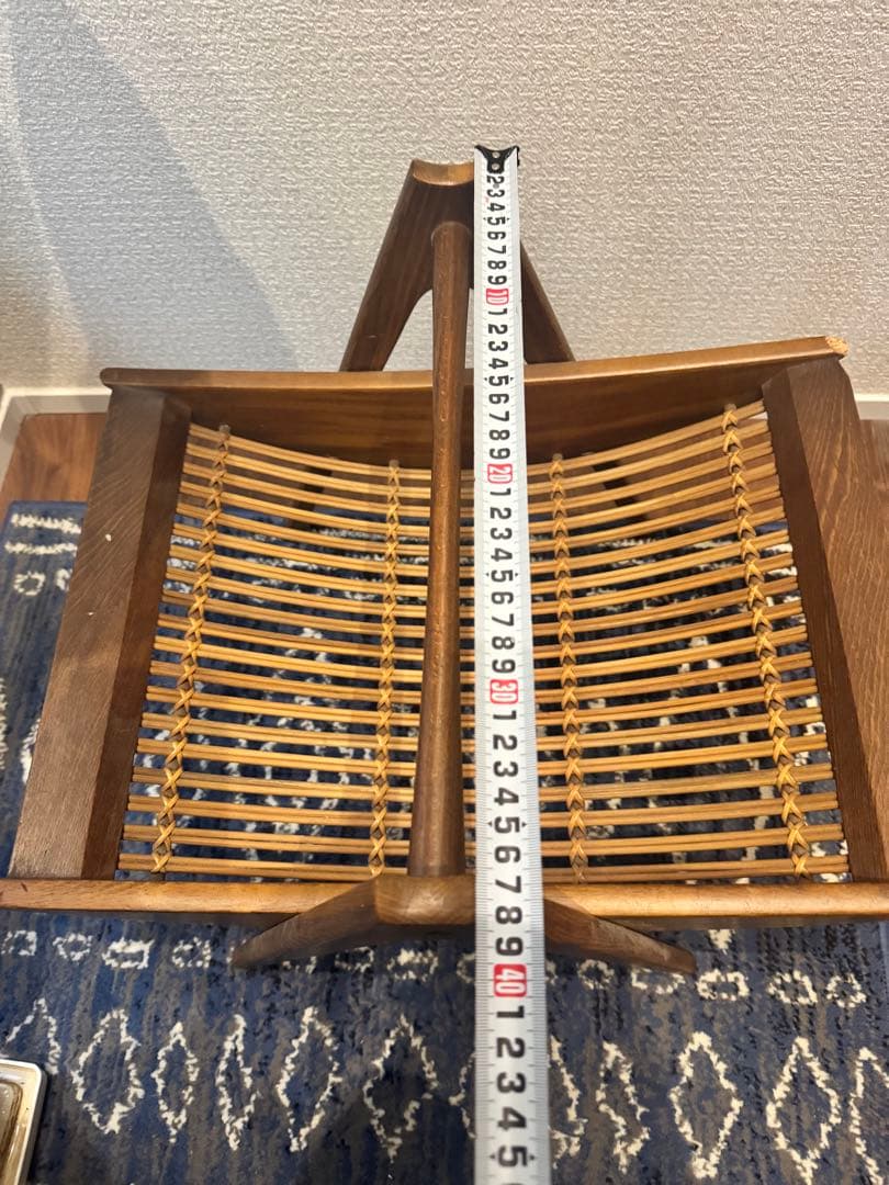 オールドマルニ maruni 1960年代 マガジンラック 孔雀ロゴ