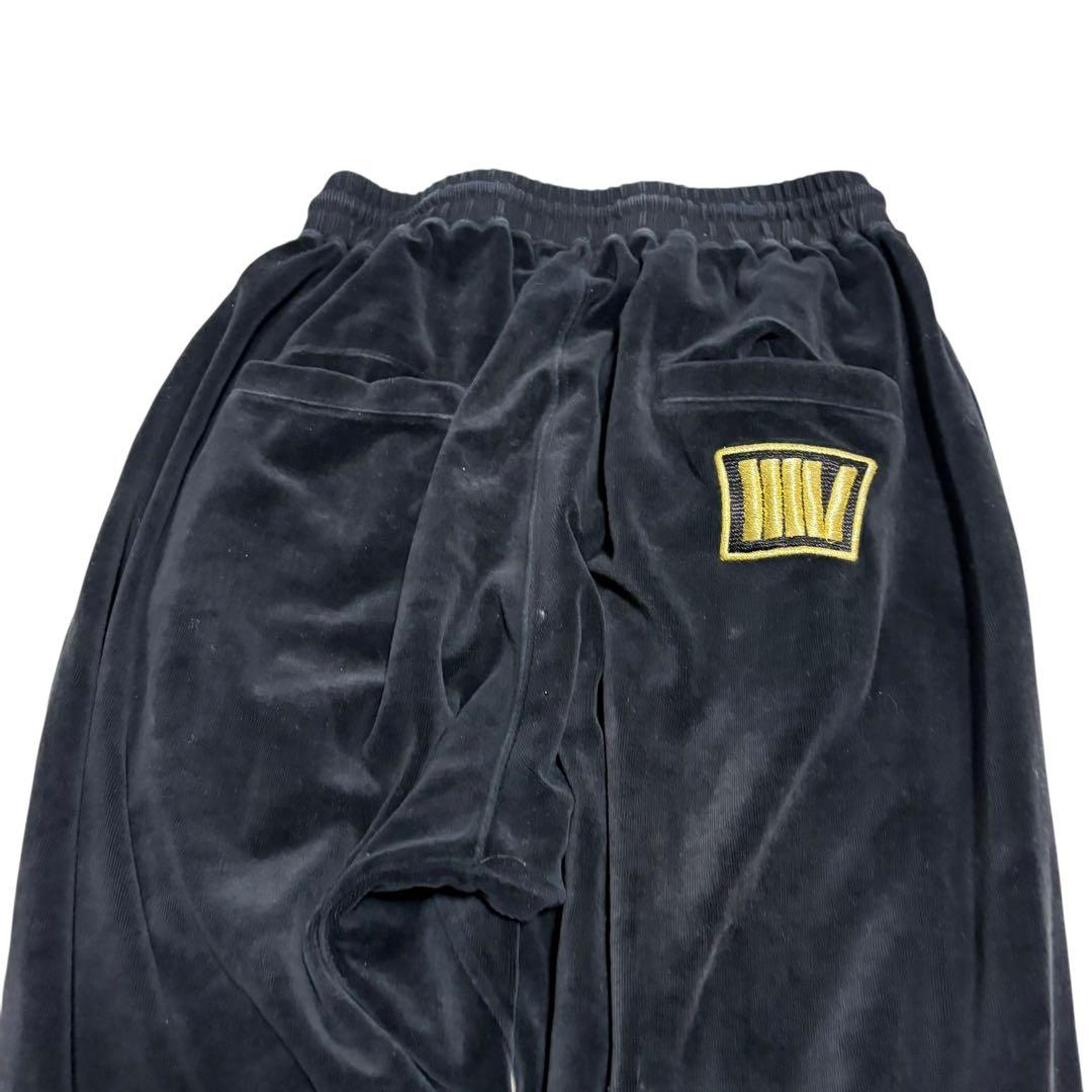 希少　24karats TRIBE OF GOLD ベロア刺繍 セットアップM