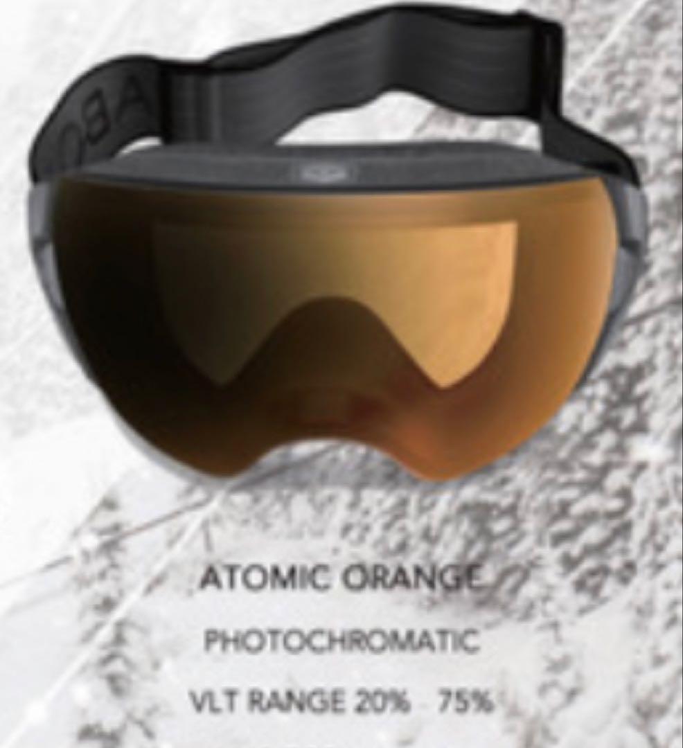 ABOM HEET エーボム　ヒート ゴーグル　レンズ　アトミックオレンジ