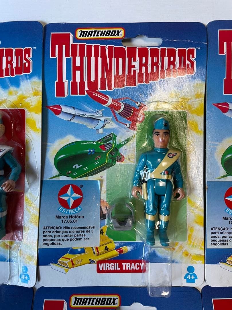 マッチボックス　サンダーバード フィギュア　10体セット　未開封　ビンテージ