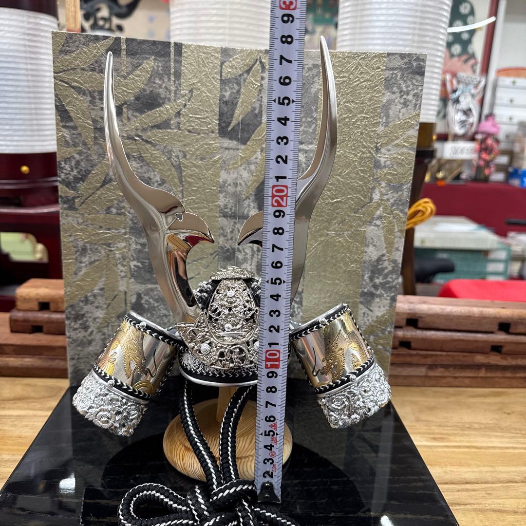 【121】展示品特価　兜セット　平飾りセット　一月限定値下げ