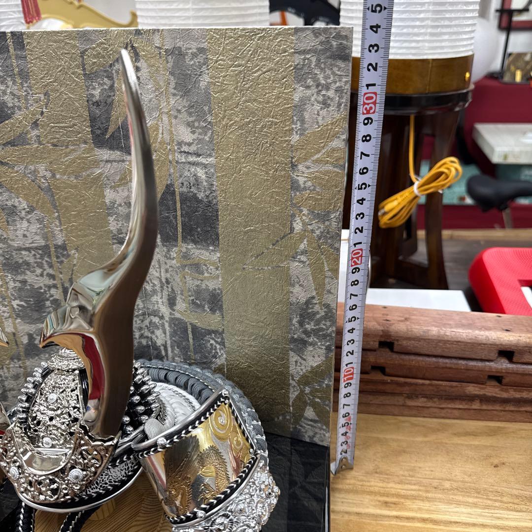 【121】展示品特価　兜セット　平飾りセット　一月限定値下げ