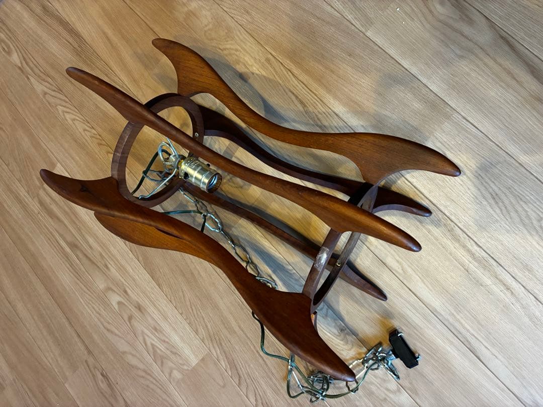 祐天寺　Sein 木製ペンダントライト ミッドセンチュリー　ヴィンテージ