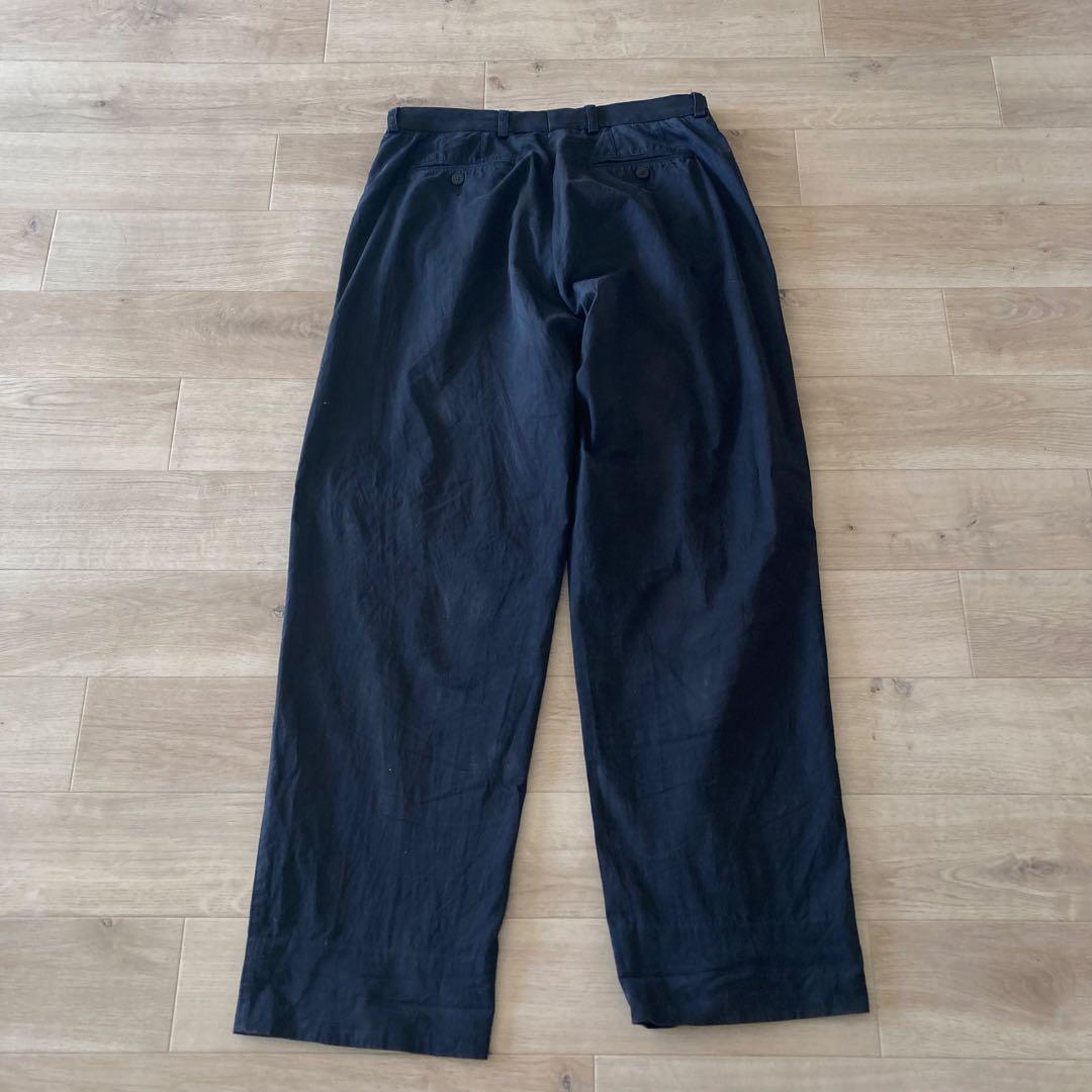 00’s GIORGIO ARMANI トラウザーズ コットンラバー チノ