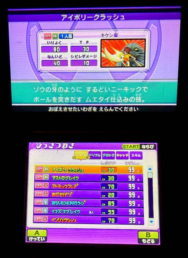 イナズマイレブン　ギャラクシー スーパーノヴァ【完全やり込みデータ】ソフトのみ