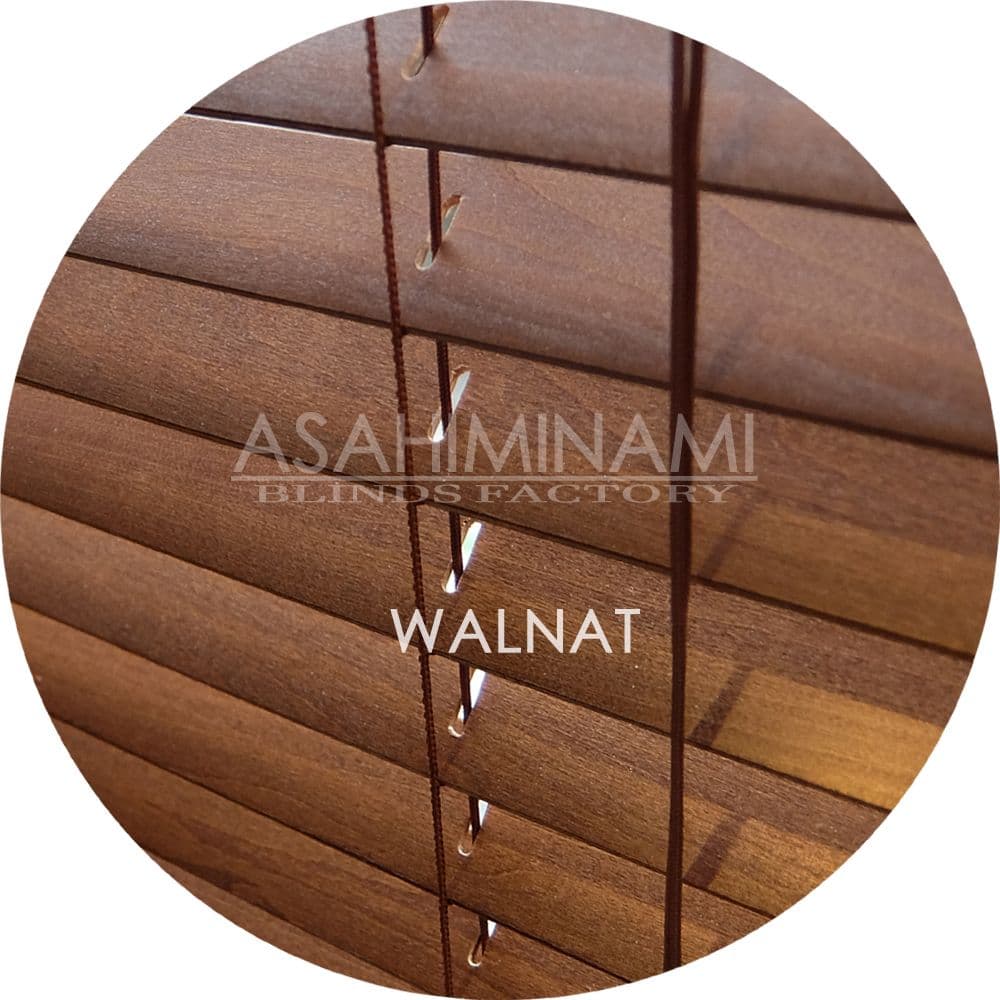 高さカット無料！木製(ウッド)ブラインド横幅80×高さ180cm カーテンレール