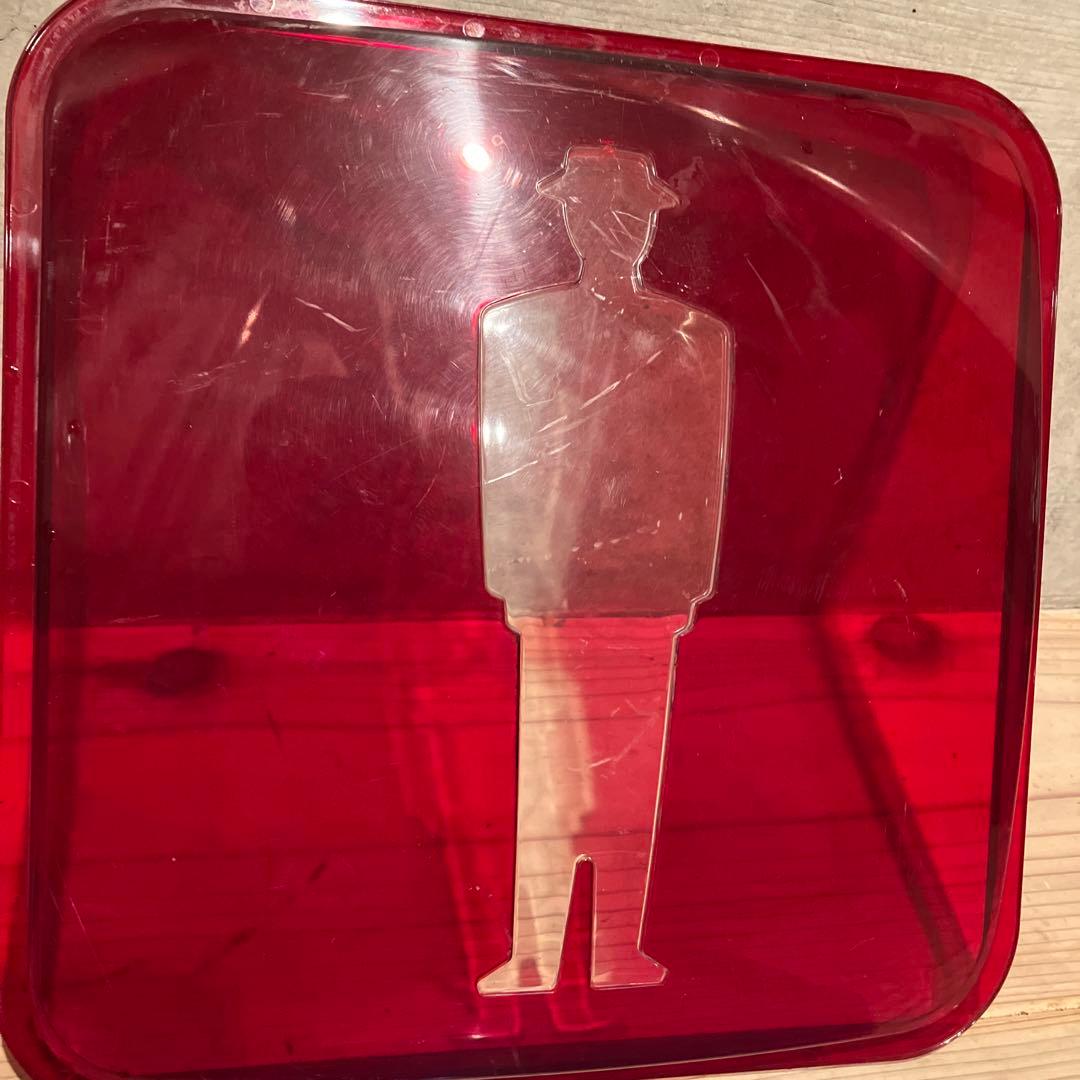 歩行者信号機　赤青透明カバーセット　2組　四枚　インテリア　入手困難