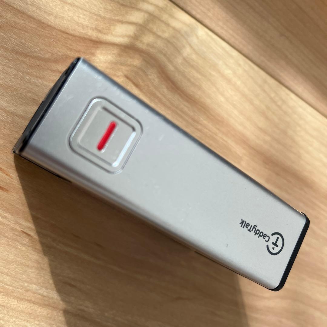 CUBE ゴルフ用距離計 シルバー/ブラック