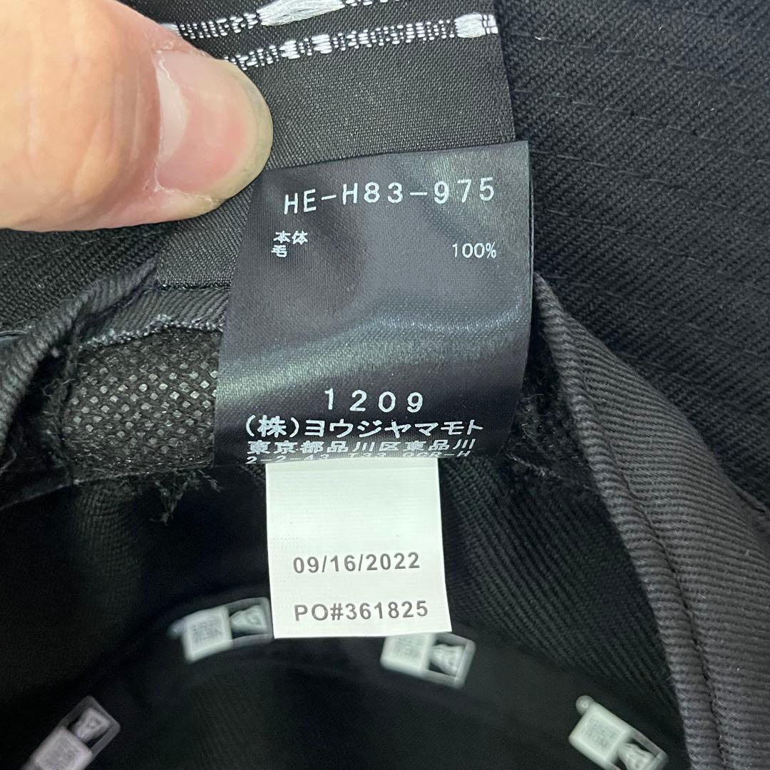 ヨウジヤマモトプールオム × NEW ERA 22aw バケットハット L/XL