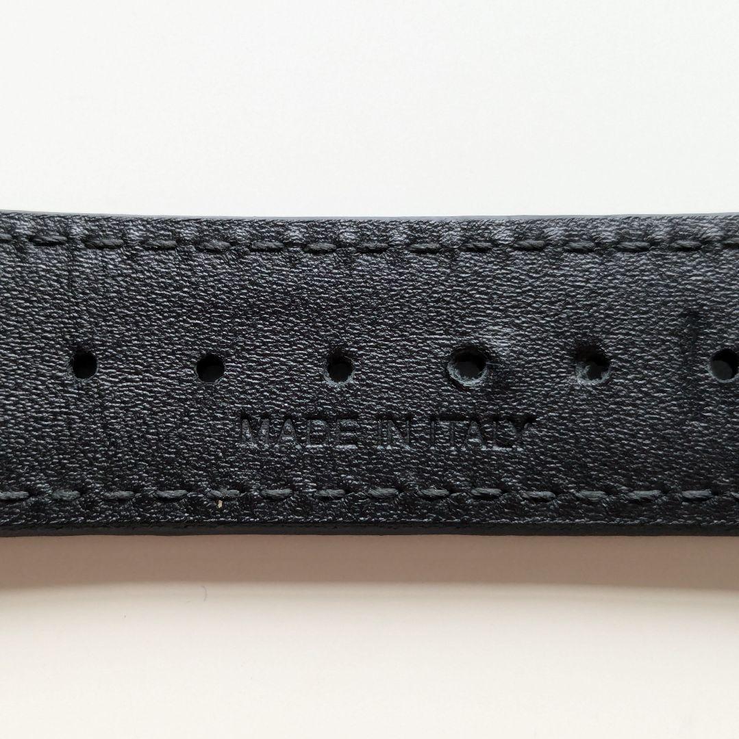 極美品 IWC 純正 ポルトギーゼ ダークブルー アリゲーター ストラップ XS