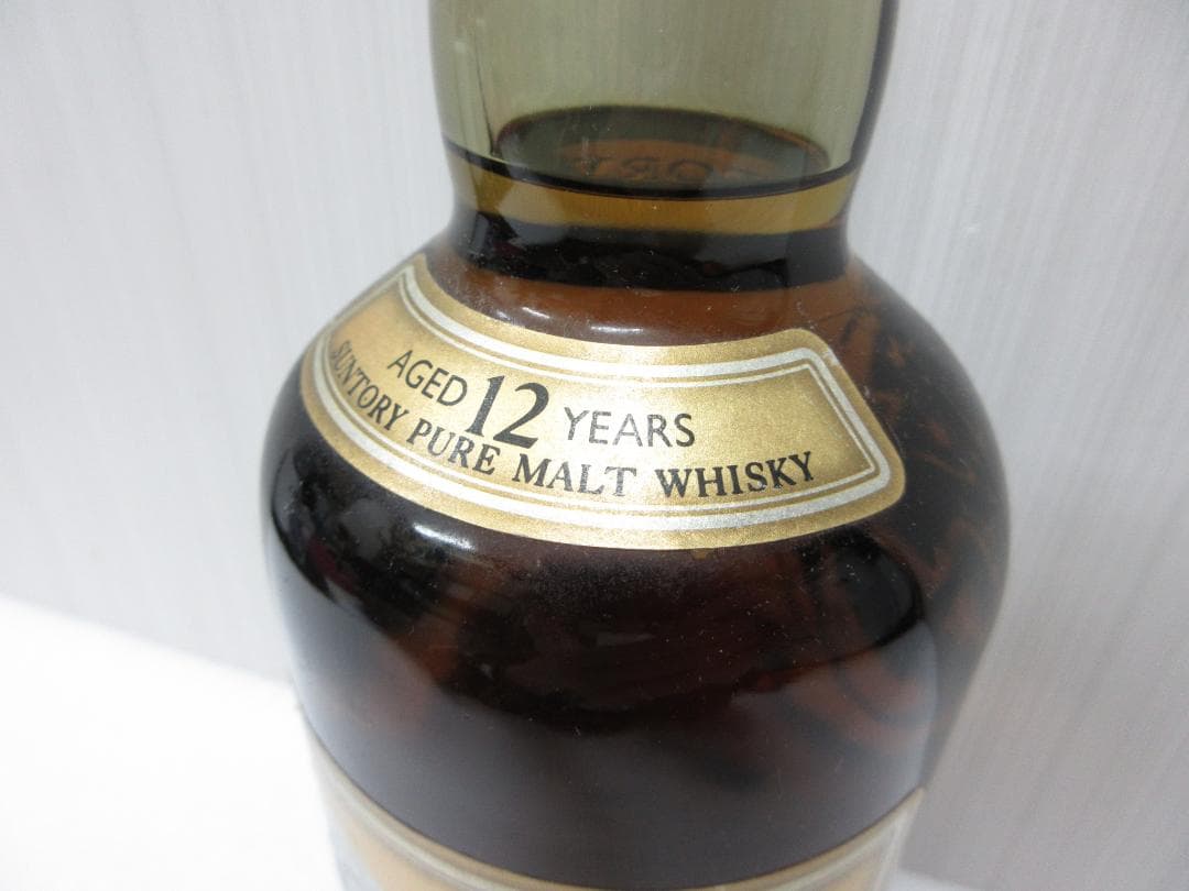 サントリー ピュアモルトウイスキー 山崎12年 ミレニアム 2000記念ラベル