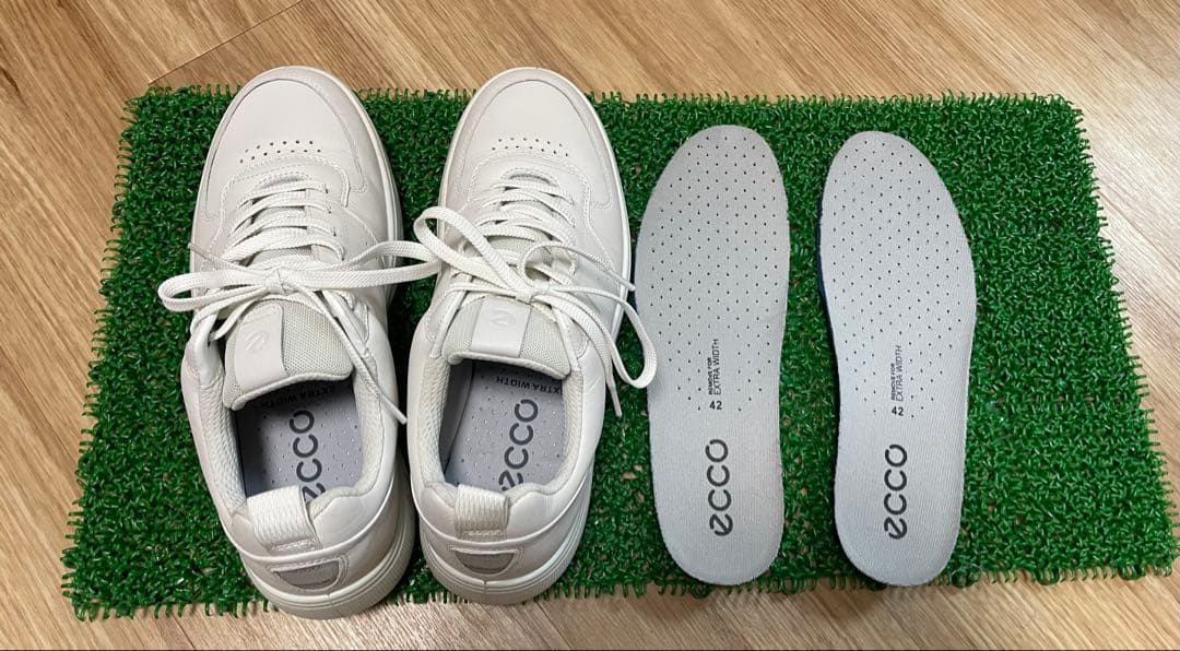 【美品】ECCO GOLF STREET 720 EU42 エコーゴルフシューズ