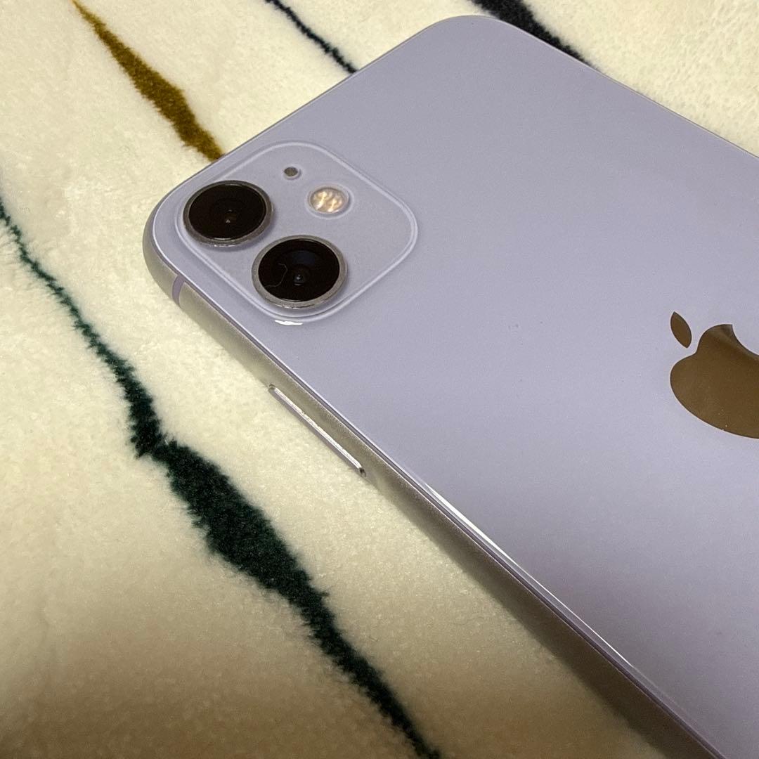 【Apple iPhone 11 パープル 本体】
