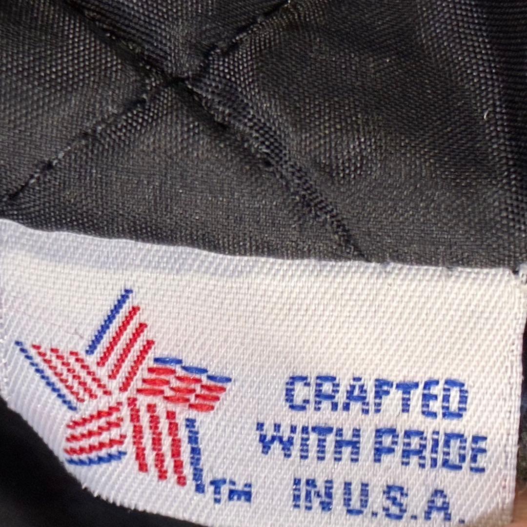 Schott Pコート 740N アメリカ製 キルティング 44 黒 ショット