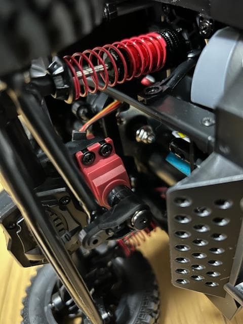 ★MN128 ラジコンセット★金属製オイルダンパー★OPパーツ5点付き★お得です