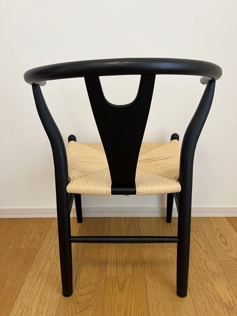 【2脚セット】カールハンセン&サン Yチェア リプロダクト ブラック