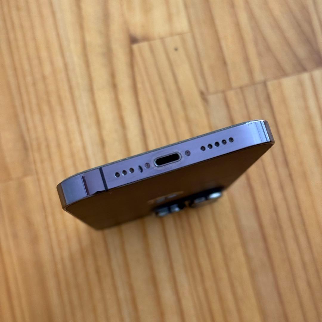 【美品】iPhone14プロ 本体 ディープパープル 256GB SIMフリー