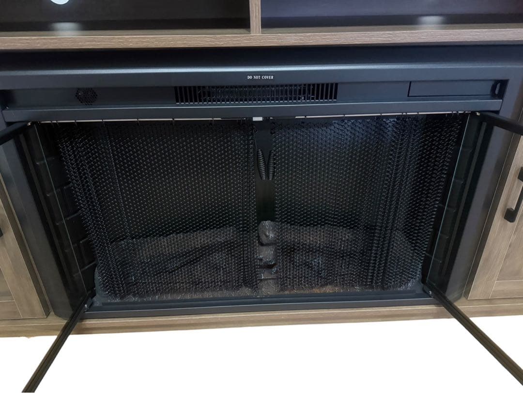 ◯【美品】luxstar 暖炉型テレビボード ヒーター付き