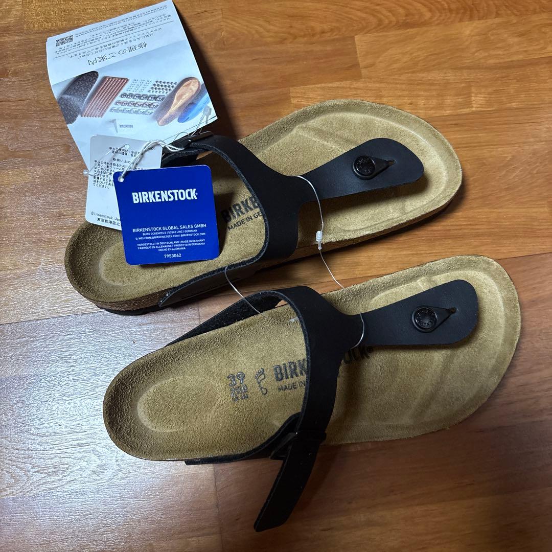 [新品]BIRKENSTOCK Gizeh BSギゼ ブラック 25cm