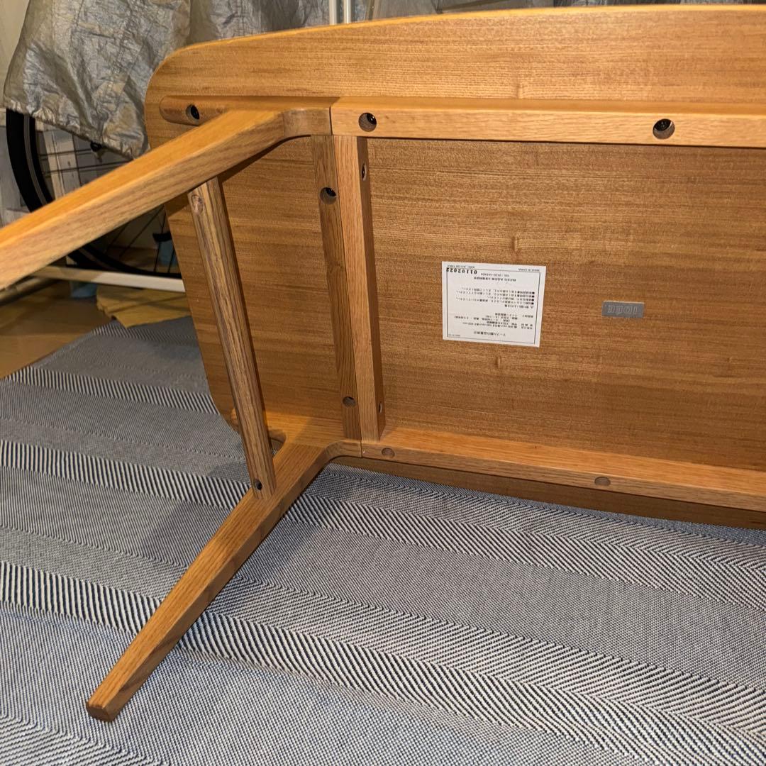 無印良品 イデー　ＩＫＩ　ＬＯＷ　ＴＡＢＬＥ　イキ　ローテーブル