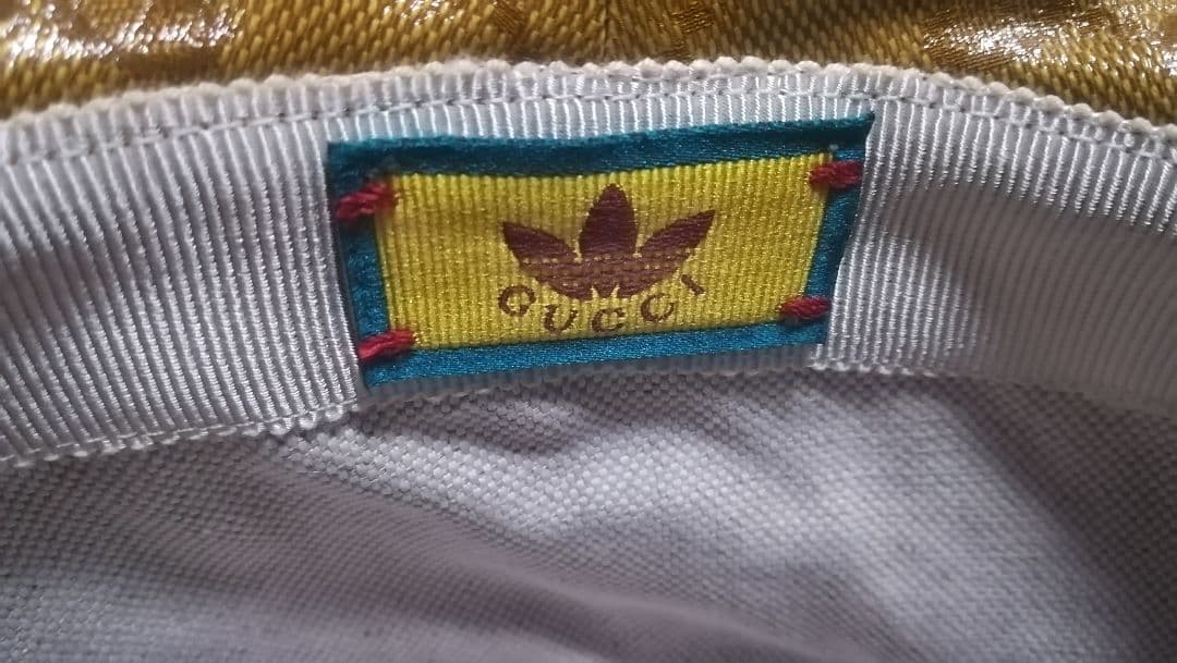 【新品　専用箱付き】adidas Gucci　アディダス　グッチ　ハット　帽子