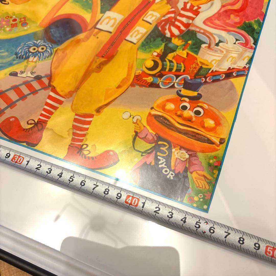 レア！　1971年　マクドナルドランド　ポスター　ディスプレイ　イービルグリマス