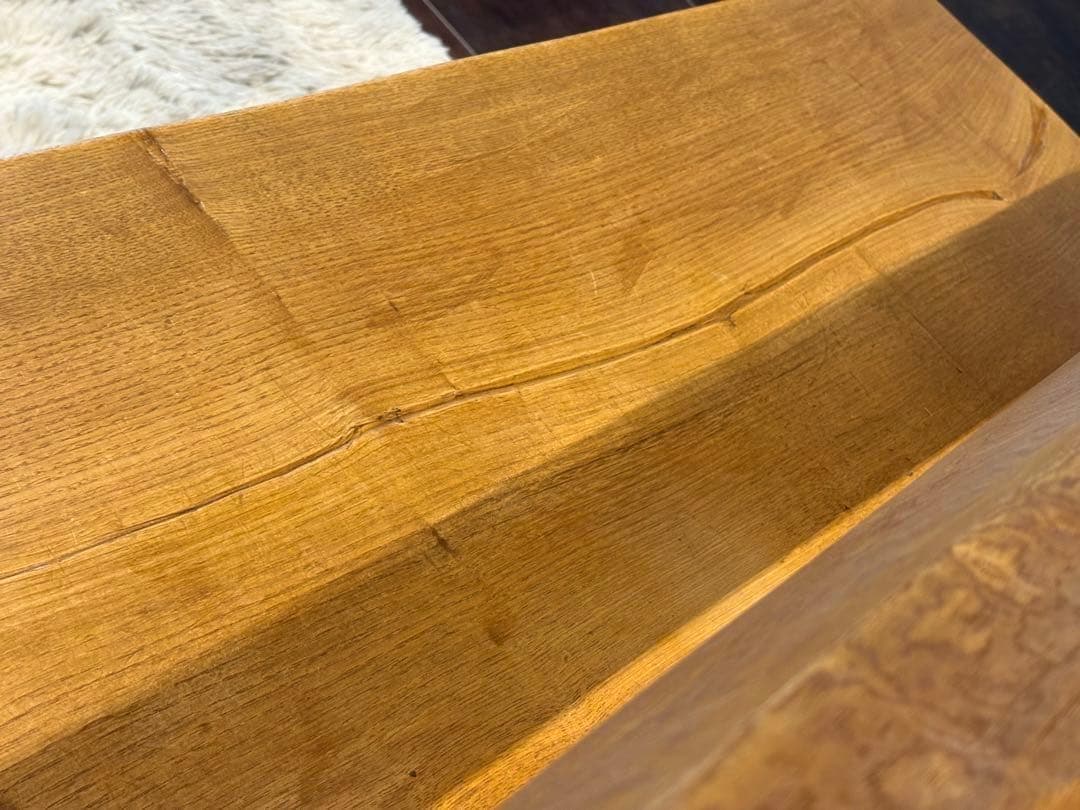 希少　無垢材　ベンチ　アンティーク　ヴィンテージ　和モダン　杉の木　モダン　YZ