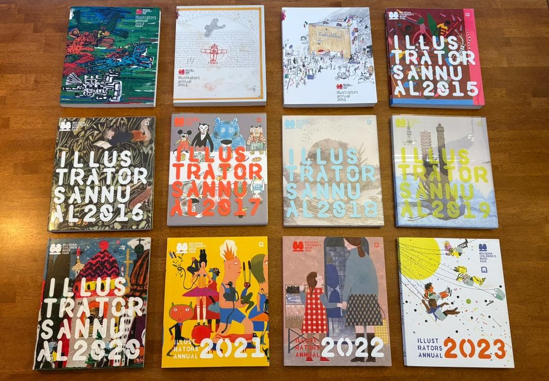 イタリア・ボローニャ国際絵本原画展　図録２７冊セット