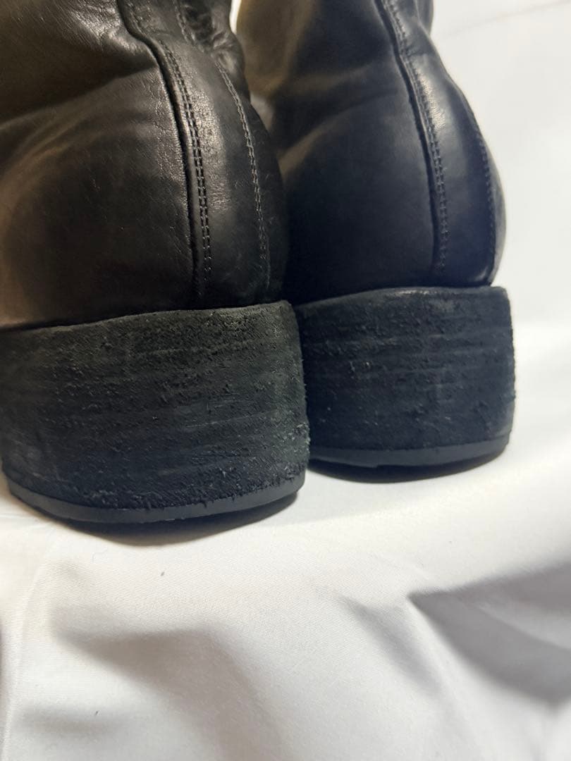 GUIDI グイディ PL1 フロントジップブーツ ホースレザー サイズ
