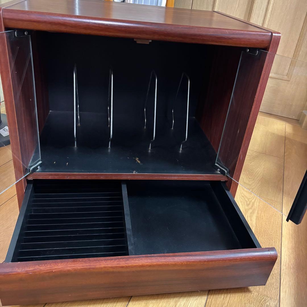 80'❤️レコード&カセットキャビネット❤️