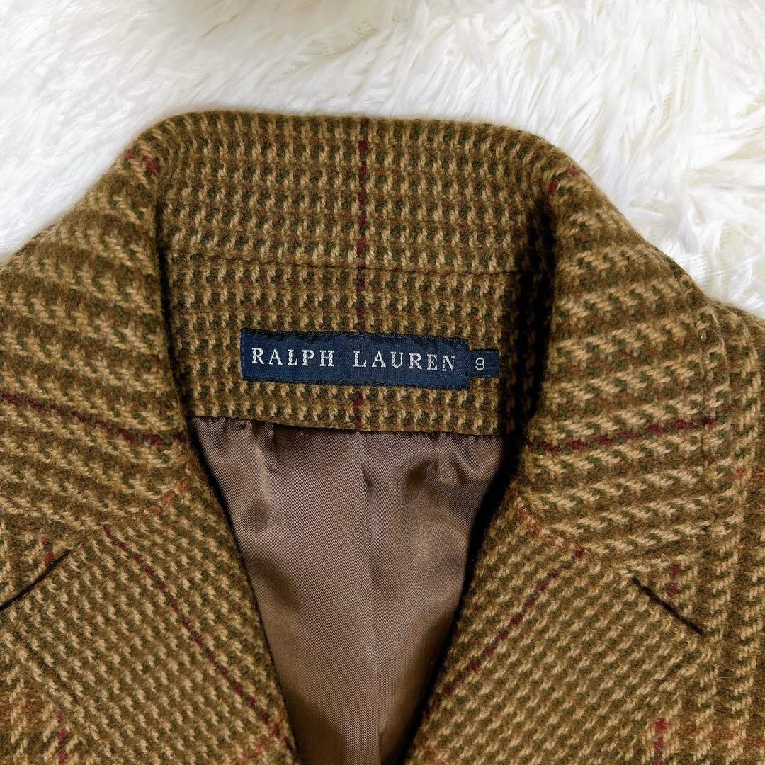 ラルフローレン ジャケット カジュアル チェック ウール